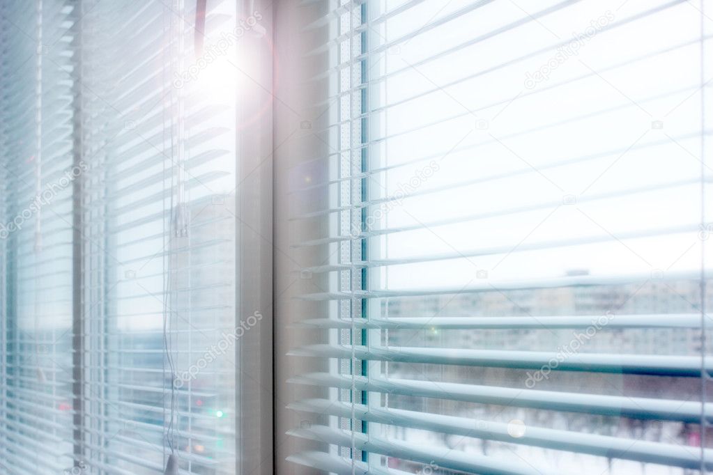 Gebrauchte Alu-Jalousie 80 x 130 cm